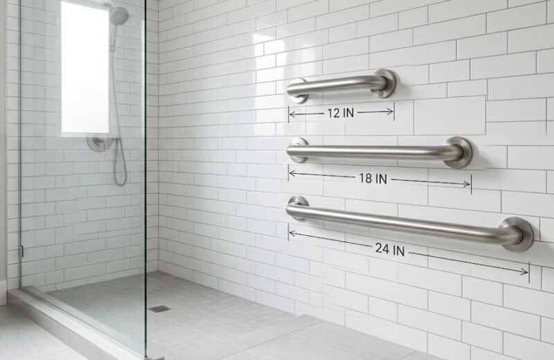 Bathroom Grab Bar Sizes: How to Choose the Right Length