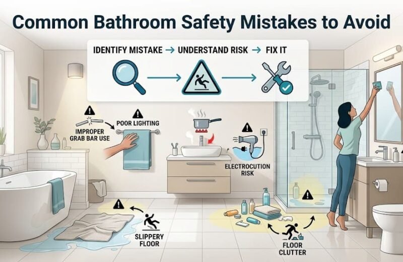 Common Bathroom Safety Mistakes to Avoid: What to Fix First