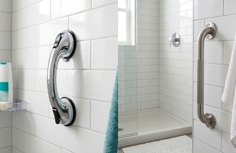 Suction Cup Grab Bars vs Wall Mounted Grab Bars: Which Is Safer?